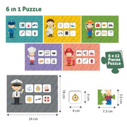 Funskool Matching Puzzle - Profession
