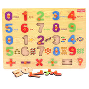 Funskool Number Wooden Puzzle