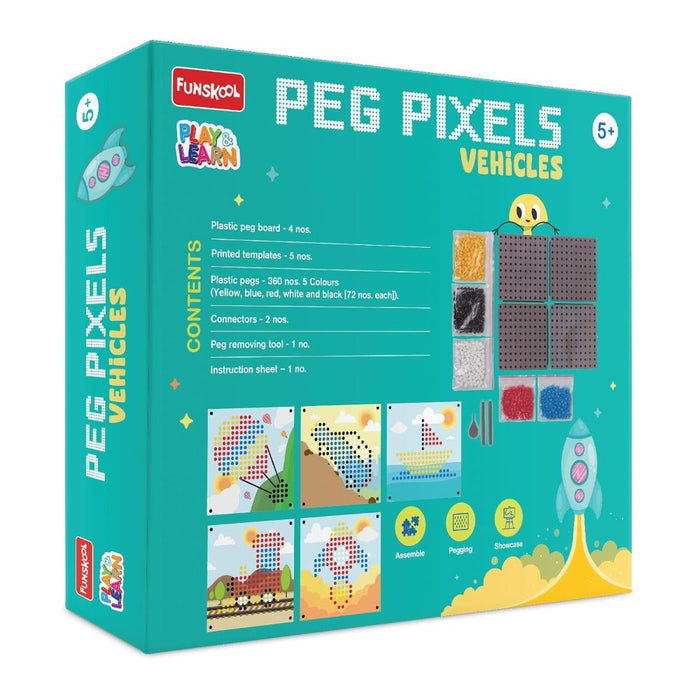 Funskool Peg Pixels-Puzzles-Funskool-Toycra