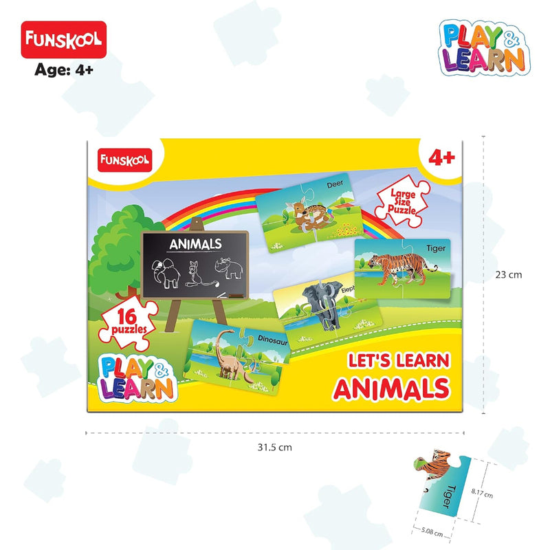 Funskool Play & Learn Animal Puzzle