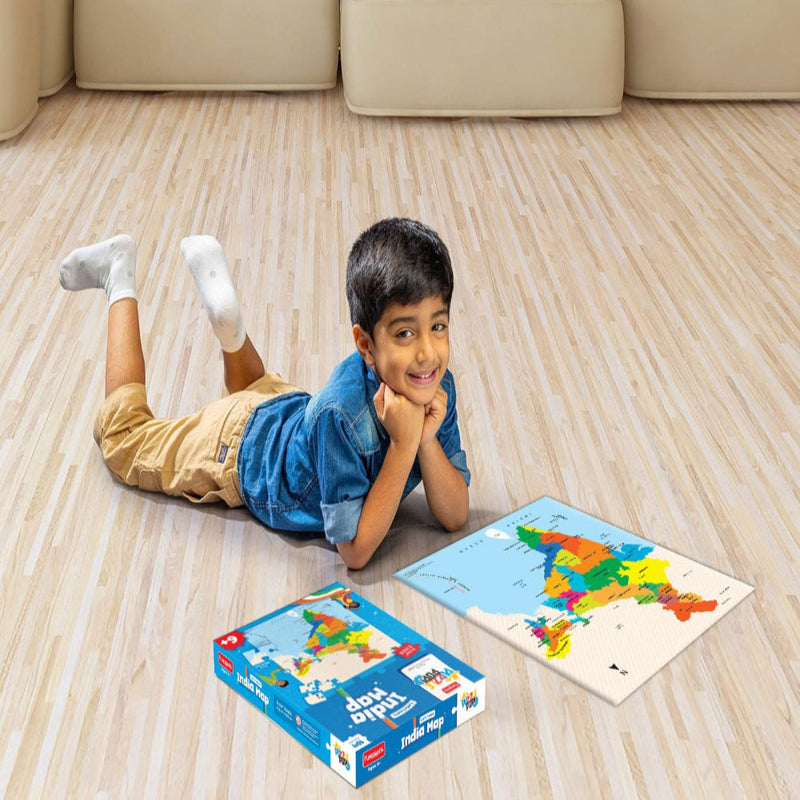 Funskool Play & Learn India Map