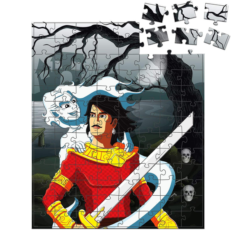 Funskool Play & Learn Vikramaditya Vetala 104 Pieces Puzzle