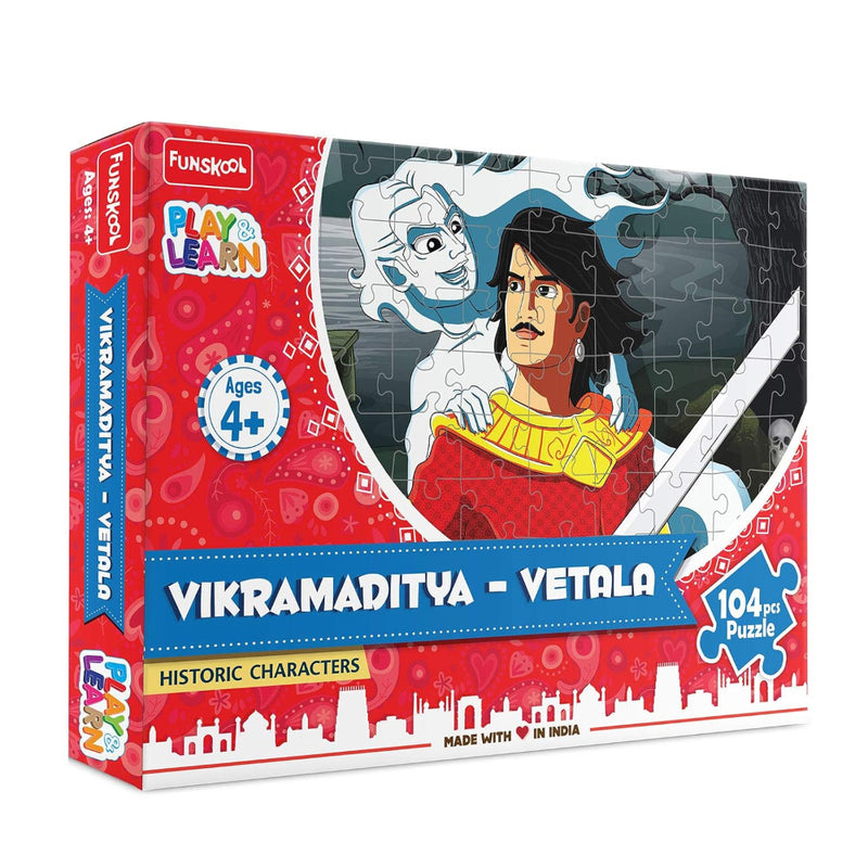 Funskool Play & Learn Vikramaditya Vetala 104 Pieces Puzzle