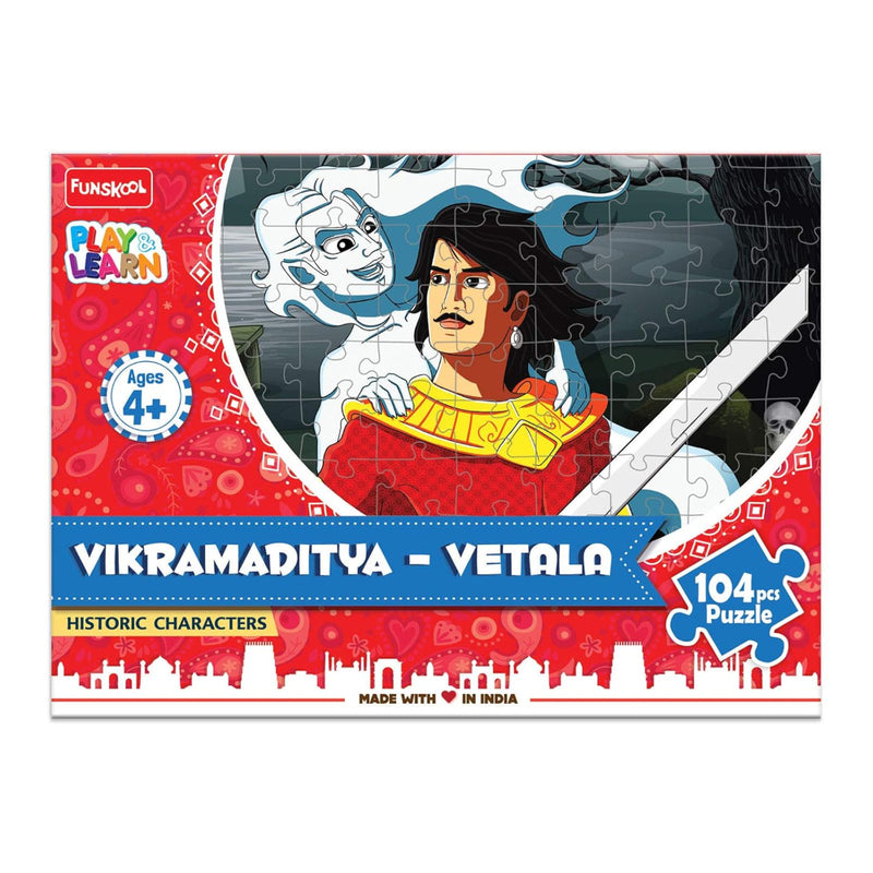 Funskool Play & Learn Vikramaditya Vetala 104 Pieces Puzzle
