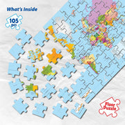 Funskool Play & Learn World Map Puzzles