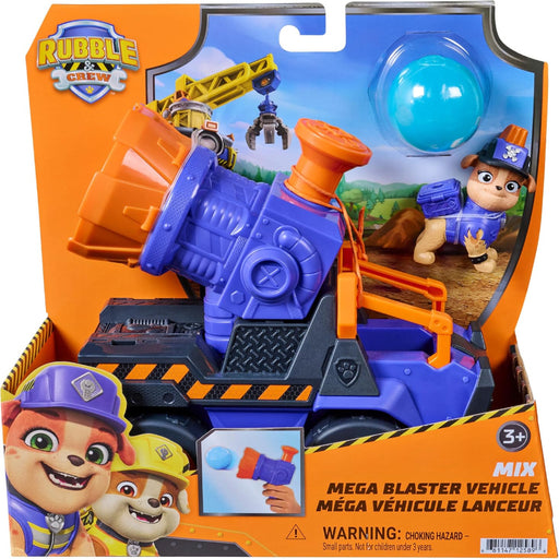 Funskool Rubble & Crew Toy Vehicle Mixs Mega Blaster Vehicle