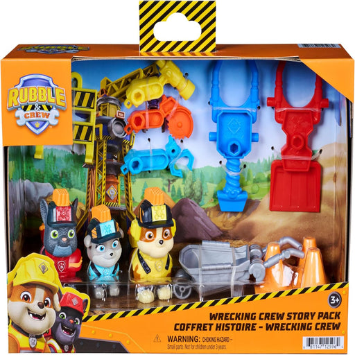Funskool Ruben & Compagnie - Coffret Histoire Wrecking Crew - 3 Figurines Articulées