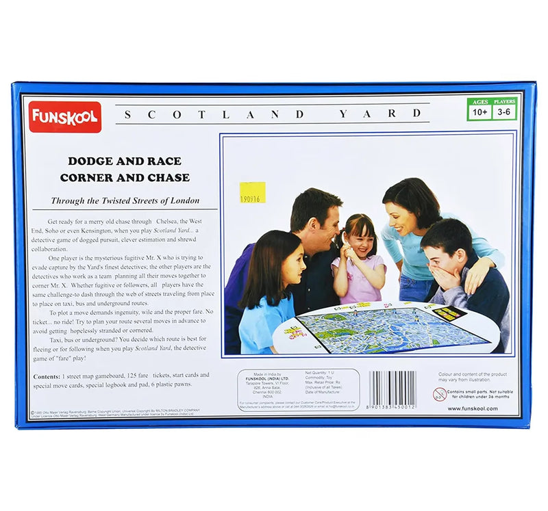 Funskool Scotland Yard Board Games for Kids