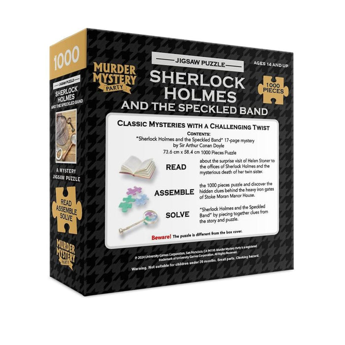 Sherlock Holmes And The Speckled Band Jigsaw Puzzle Picture