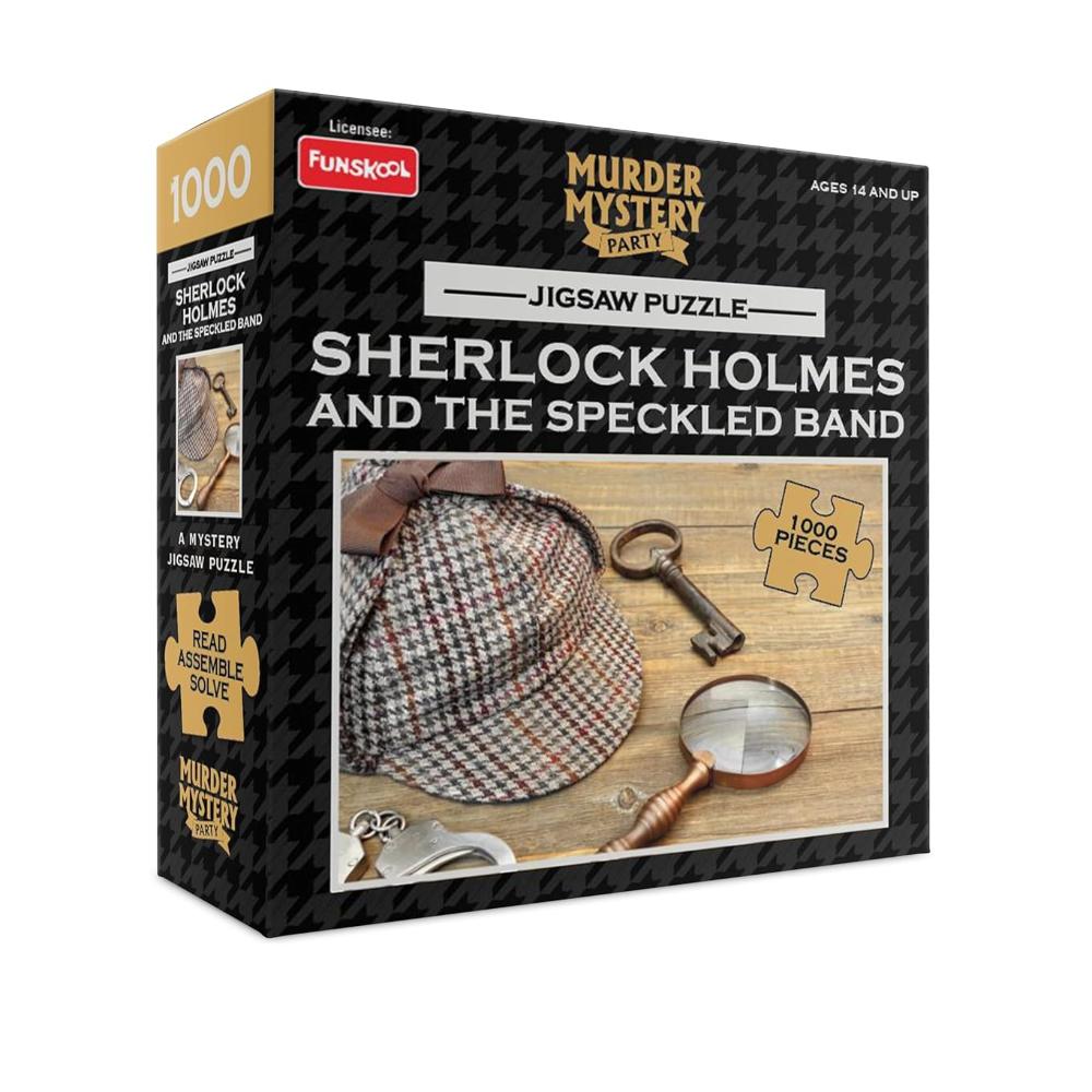Funskool Sherlock Holmes and The Speckled Band Jigsaw Puzzle (1000 pie
