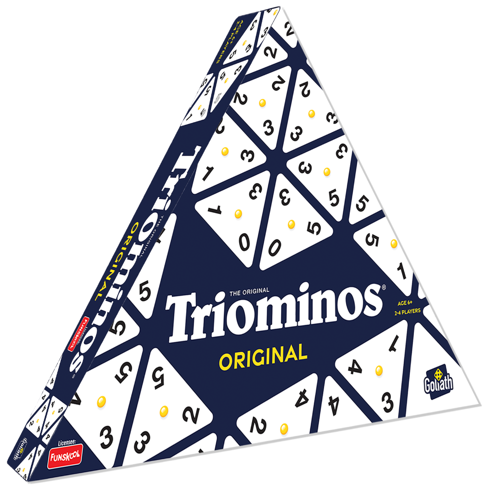 Triominos Junior – Gioco Da Tavolo Per Bambini 5+ – Versione Evoluta Del Domino Con Tessere Triangolari