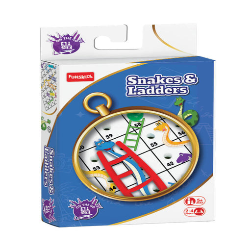 Funskool Travel Snakes & Ladders - A Classic Fun Filled Game-Board Games-Funskool-Toycra