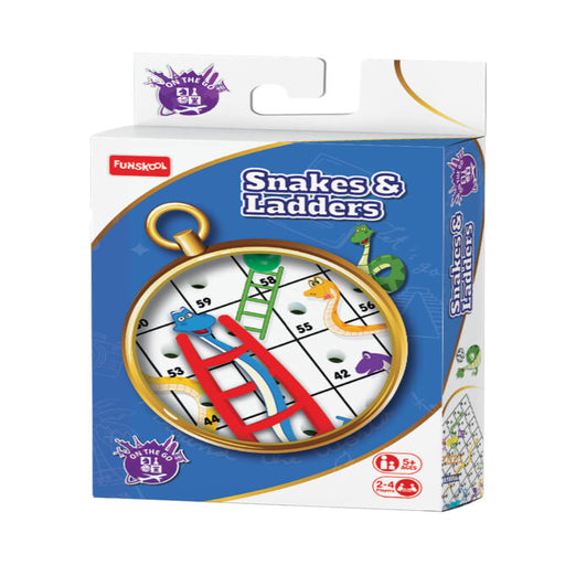 Funskool Travel Snakes & Ladders - A Classic Fun Filled Game-Board Games-Funskool-Toycra