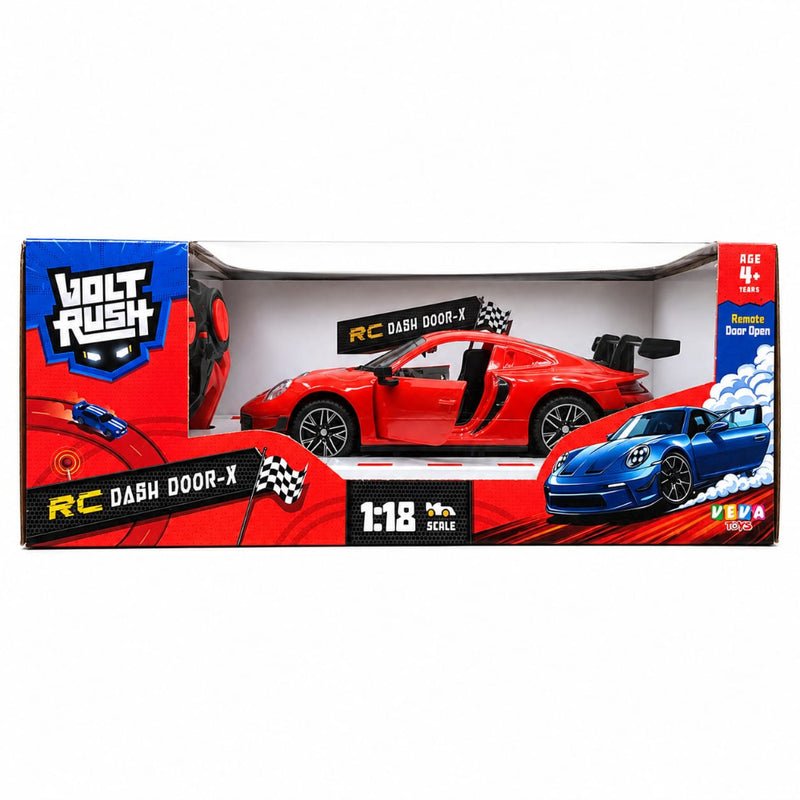 Funskool Volt Rush 1:18 Scale Rc Dash Door-X Remote Control Sports Car