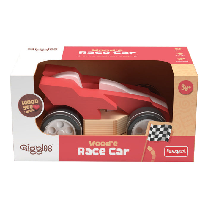 Funskool Wood’e Race Car-Vehicles-Funskool-Toycra