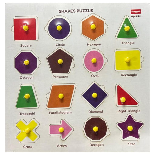 Funskool Wooden Shapes Puzzle