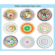 Funvention DIY Spin Art Machine & Drawbot Paint Craft Kit