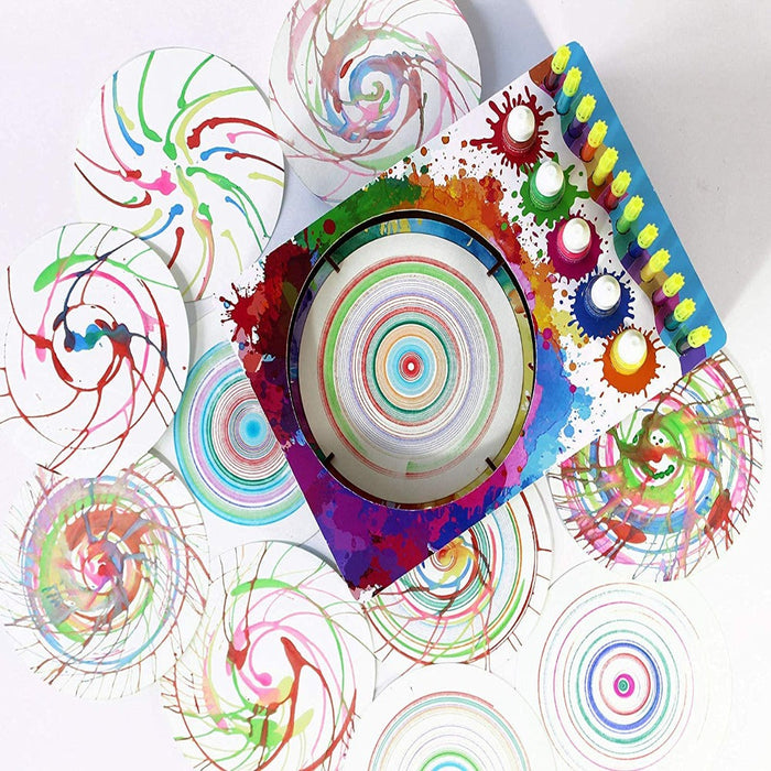 Funvention Spin Art Machine-Arts & Crafts-Funvention-Toycra