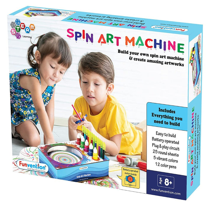 NEW Spin Art Machine Set by Imaginarium Creations- Kids Arts & Crafts Age  5+