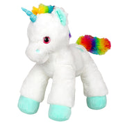 Fuzzbuzz Lying Unicorn Plush White 53cm