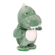 Fuzzbuzz Pugs At Play Max the Dino | Talk-Back Walk N Talk Dinosaur Toy