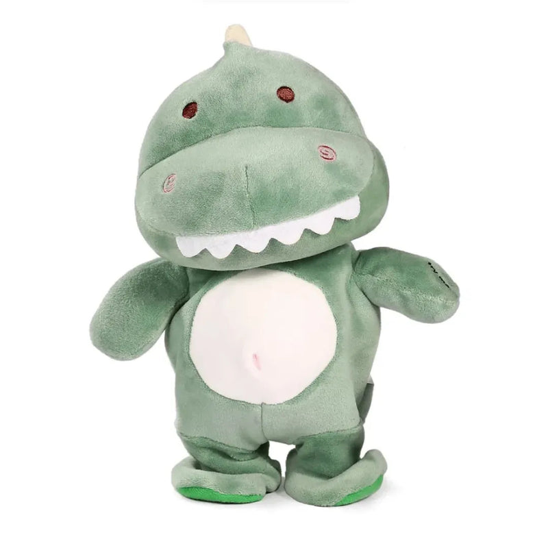 Fuzzbuzz Pugs At Play Max the Dino | Talk-Back Walk N Talk Dinosaur Toy