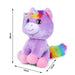 Fuzzbuzz Purple Unicorn Beaniboos Soft Toys-Soft Toy-Fuzzbuzz-Toycra