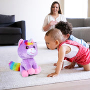 Fuzzbuzz Purple Unicorn Beaniboos Soft Toys