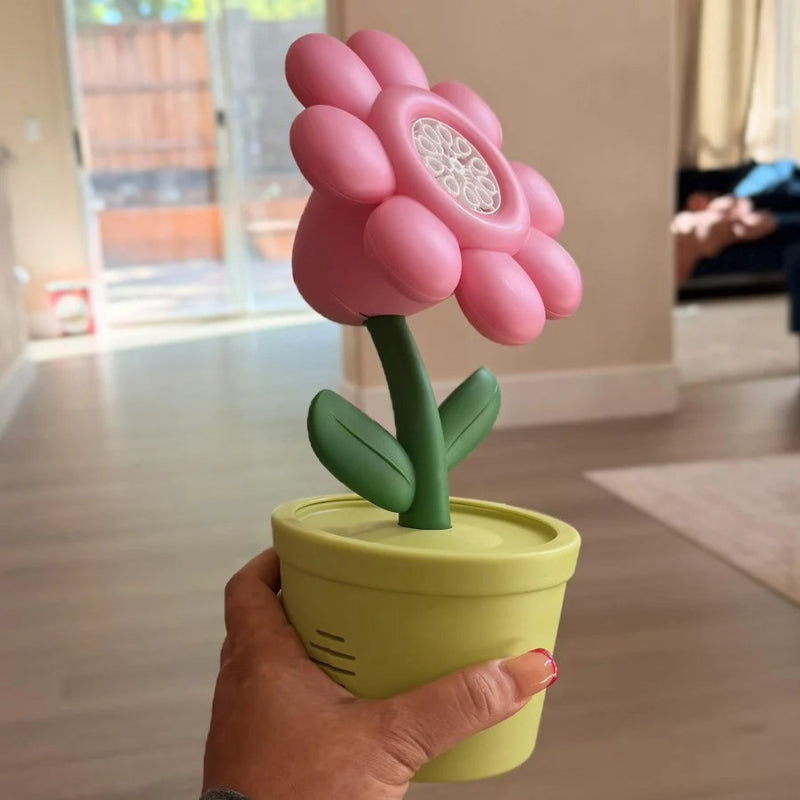Bloomingo Sunny Pop Musical Sunflower Bubble Blower