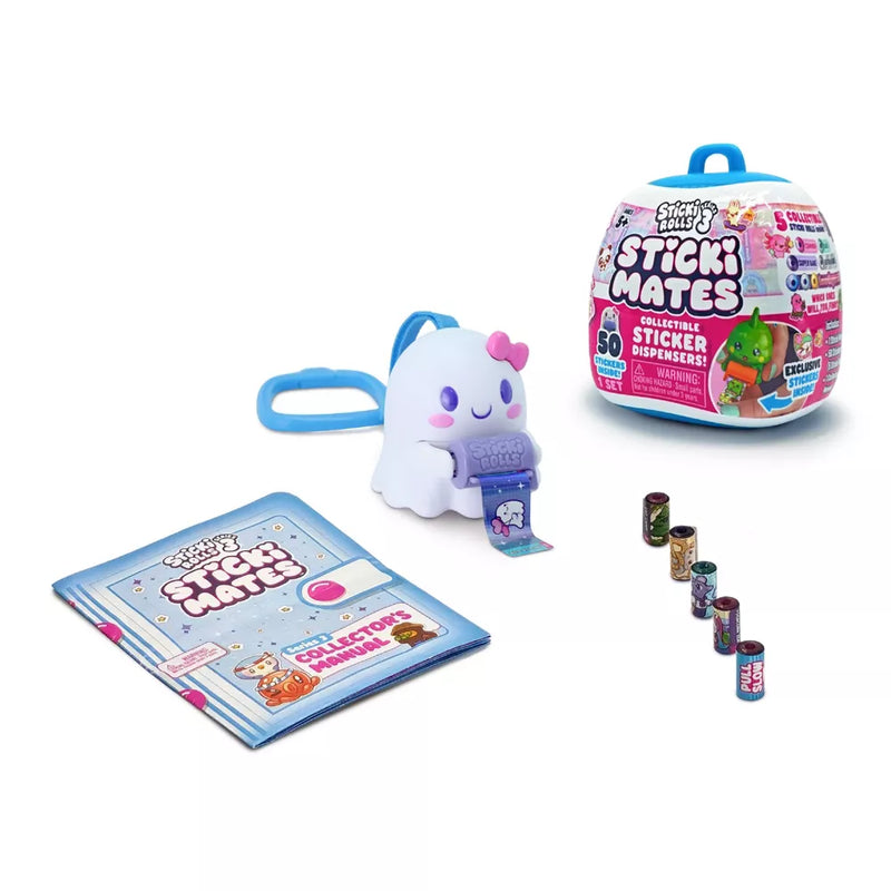 Sticki Rolls Series 3 Sticki Mates Collectible Sticker Dispensers