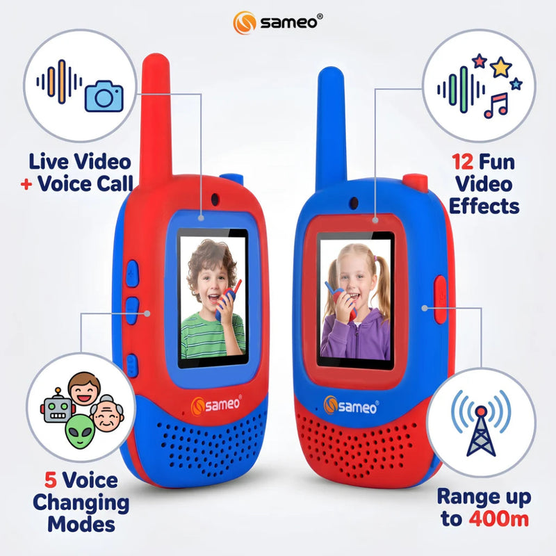 Sameo Video Walkie Talkies For Kids