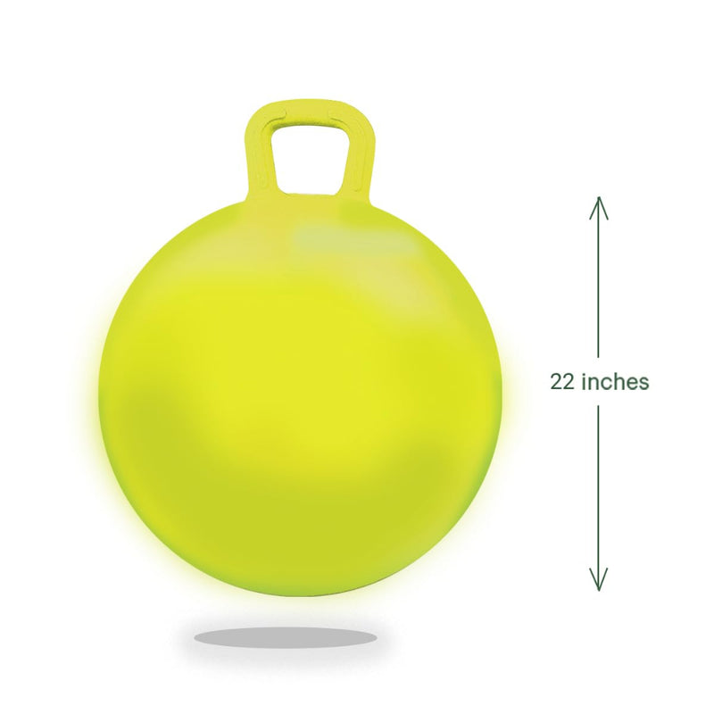 Genie'S Toy Bus 22 inch Yellow Hopper Ball