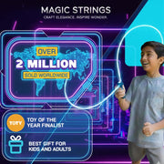 Karma Solutions Genie's Toy Bus Magic Strings Rechargeable Flying Rope Launcher Toy