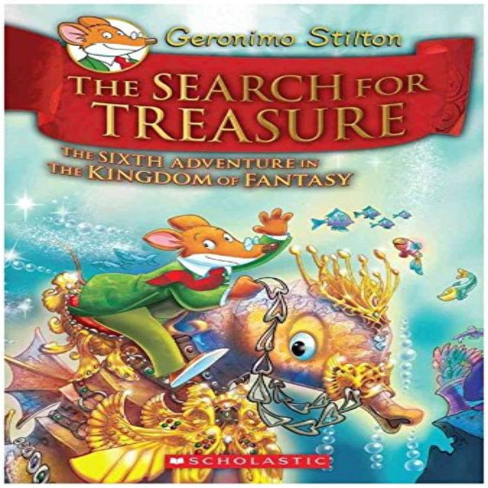 Geronimo Stilton The Search for Treasure-Story Books-Sch-Toycra