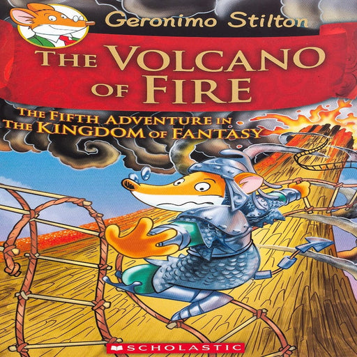 Geronimo Stilton The Volcano of Fire-Story Books-Sch-Toycra