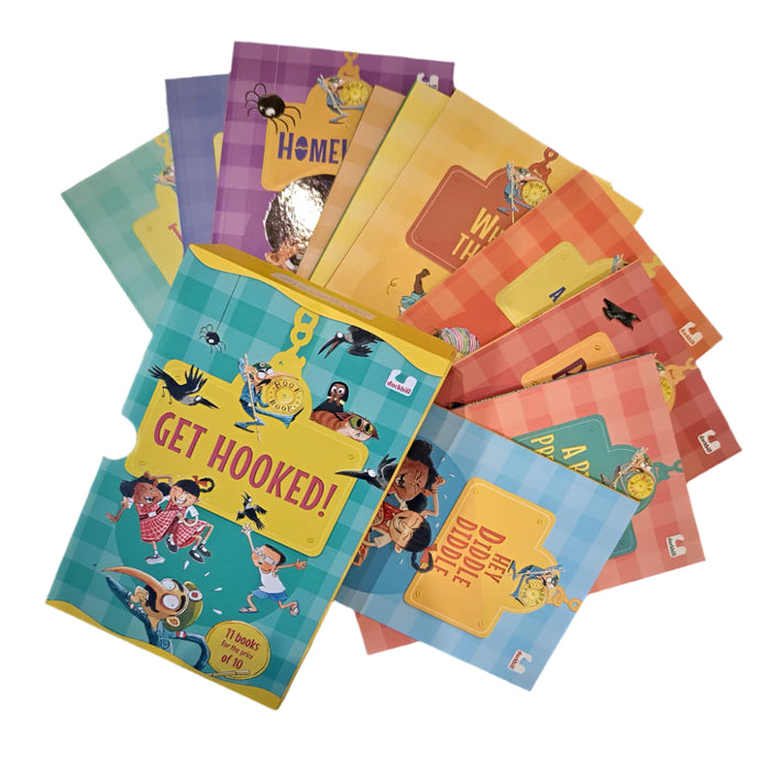 Get Hooked! (Set Of 11 Books)-Story Books-Prh-Toycra
