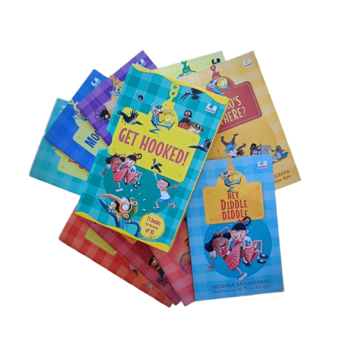 Get Hooked! (Set Of 11 Books)-Story Books-Prh-Toycra