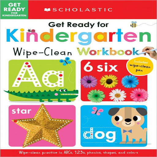 Get Ready For Kindergarten Wipe-Clean Workbook