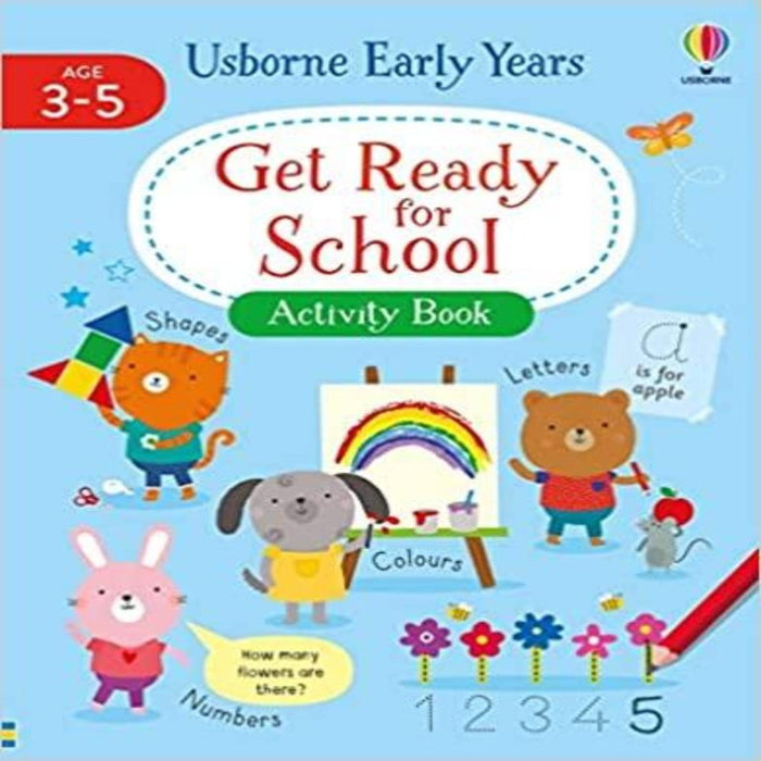 Get Ready for School Activity Book-Activity Books-usb-Toycra