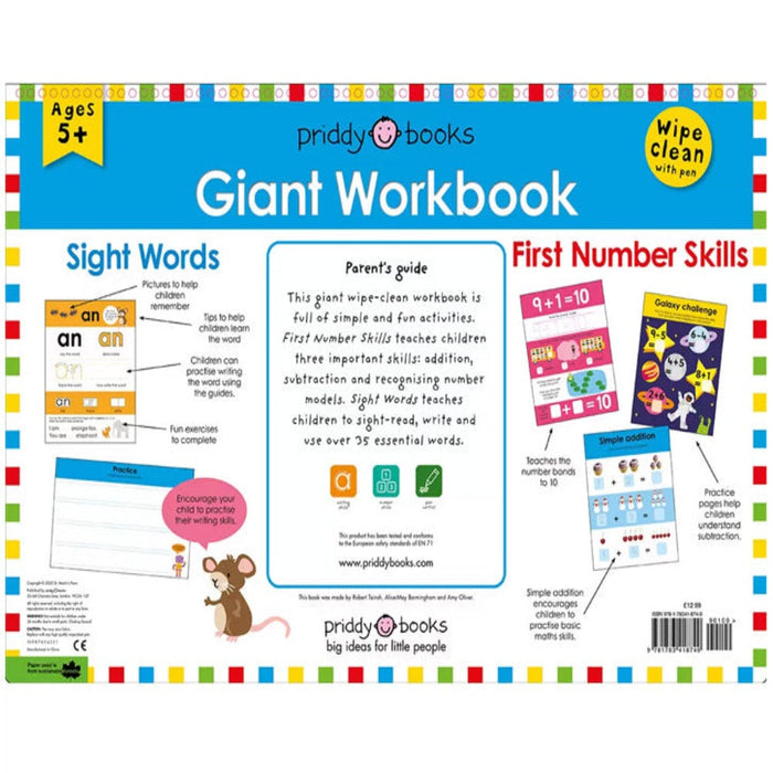 Giant Workbook-Activity Books-Priddy Books-Toycra