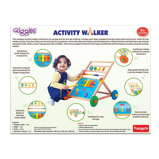 Giggles Activity Walker-Ride Ons-Giggles-Toycra