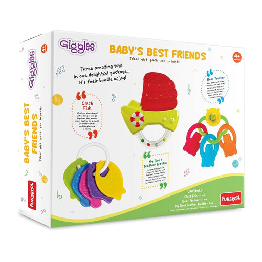 Giggles Baby's Best Friend Gift Pack-Infant Toys-Giggles-Toycra