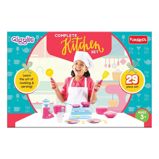 Giggles Complete Kitchen Set-Pretend Play-Giggles-Toycra