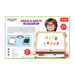 Giggles Draw N Write Desktop Slate, 4 in 1 Double Sided Board-Arts & Crafts-Funskool-Toycra