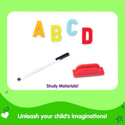 Giggles Draw N Write Desktop Slate, 4 in 1 Double Sided Board