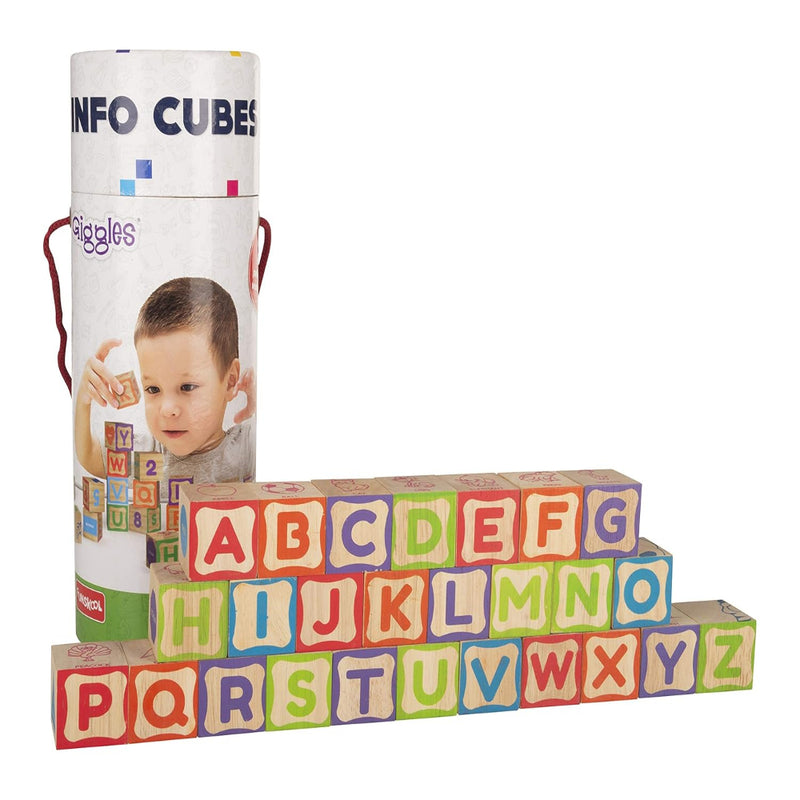 Giggles Funskool Info Cubes-Learning & Education-Funskool-Toycra