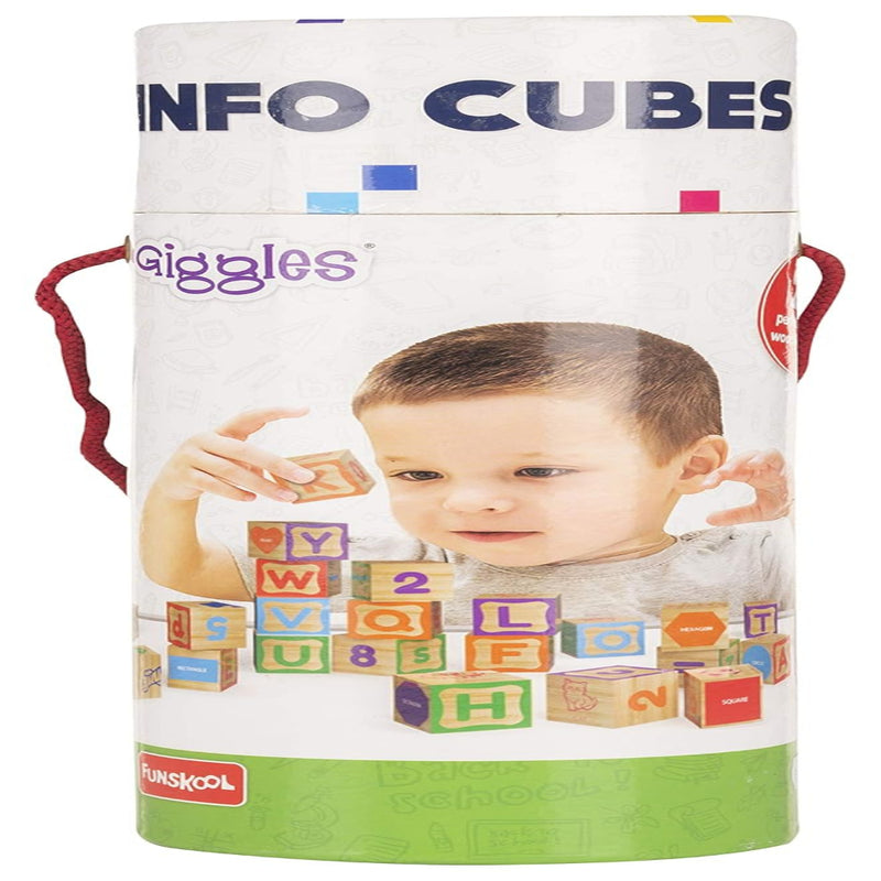Giggles Funskool Info Cubes-Learning & Education-Funskool-Toycra
