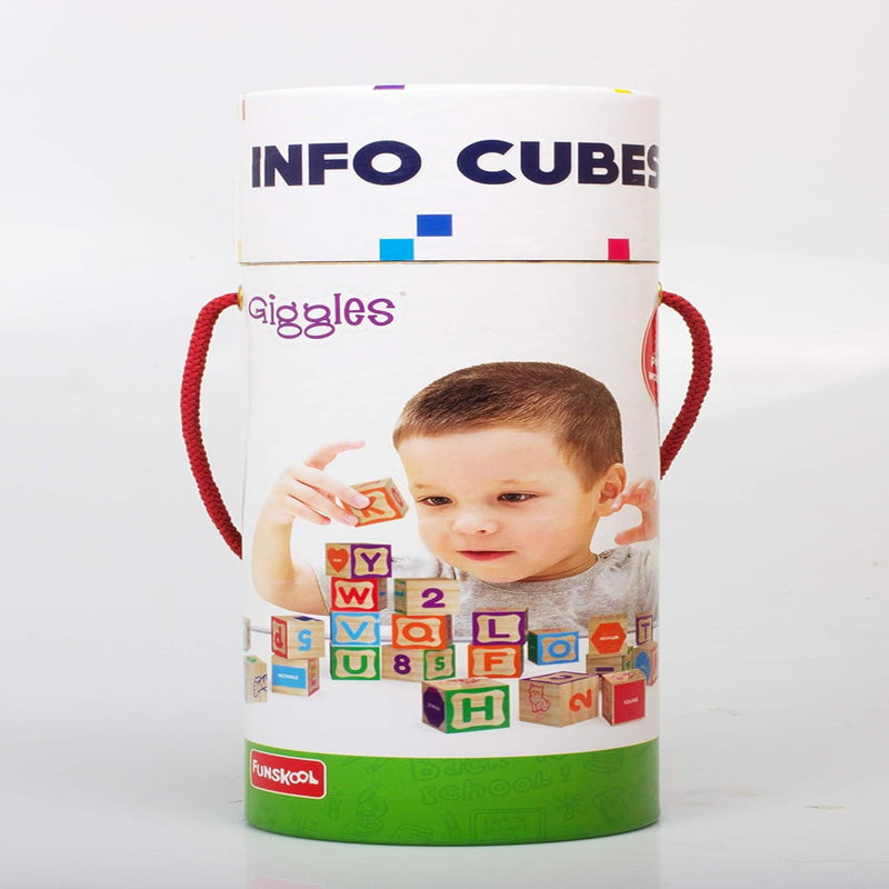 Giggles Funskool Info Cubes-Learning & Education-Funskool-Toycra