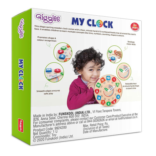 Giggles My Clock-Learning & Education-Giggles-Toycra