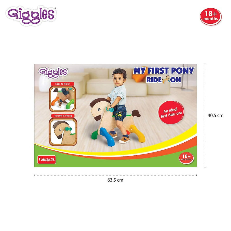 Giggles My First Pony Ride On